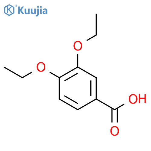 3,4-Diethoxybenzoic acid structure