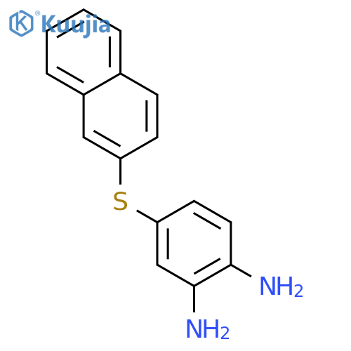 4-(2'-Naphthalenethio)-1,2-phenylenediamine structure