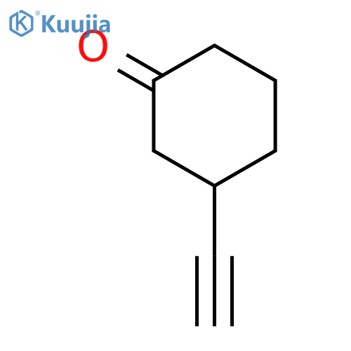 3-ethynylcyclohexan-1-one structure