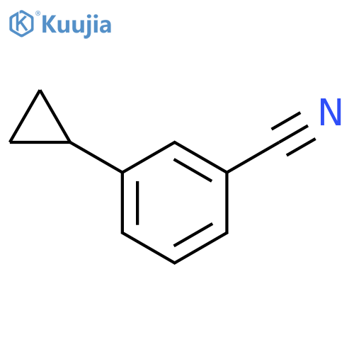 3-Cyclopropylbenzonitrile structure