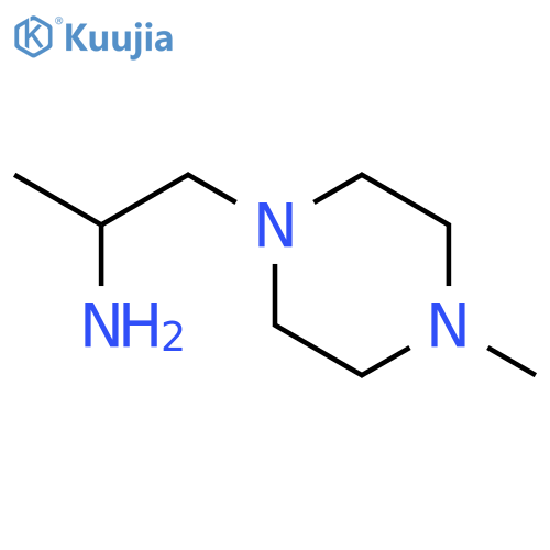 1-(4-methylpiperazin-1-yl)propan-2-amine structure