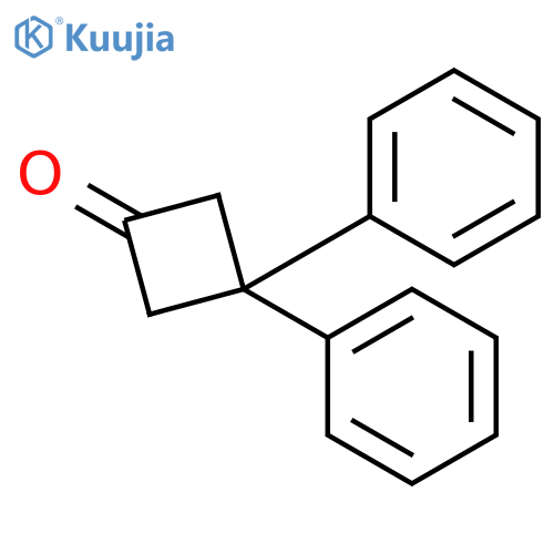 3,3-diphenylcyclobutan-1-one structure