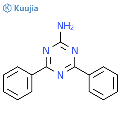 2-AMINO-4,6-DIPHENYL-S-TRIAZINE structure