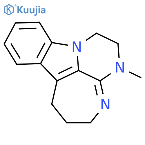 3-methyl-1,2,3,5,6,7-hexahydro-3,4,11b-triazacyclohepta[1,2,3-jk]fluorene structure