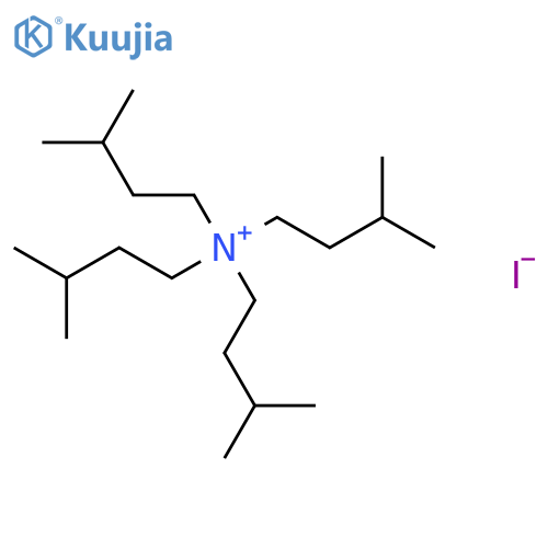 1-Butanaminium,3-methyl-N,N,N-tris(3-methylbutyl)-, iodide (1:1) structure