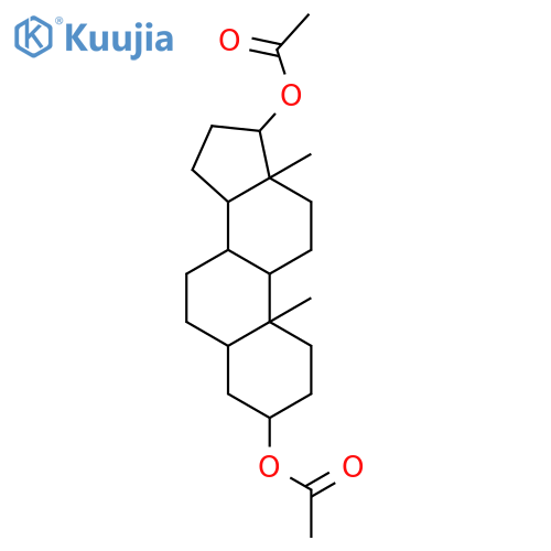 5.α.-androstane-3.β.,17.β.-diol, Diacetate structure