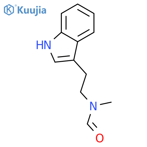 Formamide, N-[2-(1H-indol-3-yl)ethyl]-N-methyl- structure