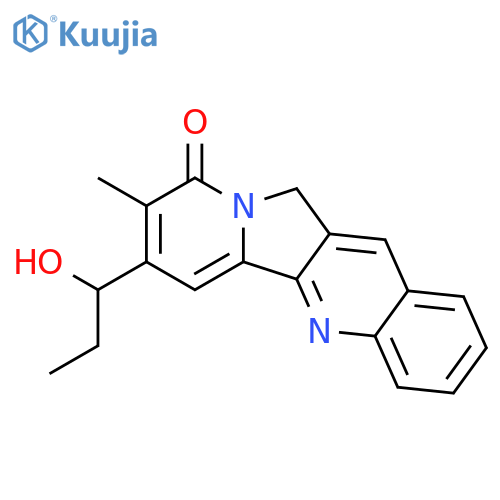 Indolizino[1,2-b]quinolin-9(11H)-one,7-[(1S)-1-hydroxypropyl]-8-methyl- structure