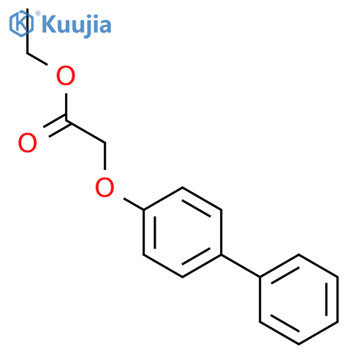 Ethyl (Biphenyl-4-yloxy)acetate structure