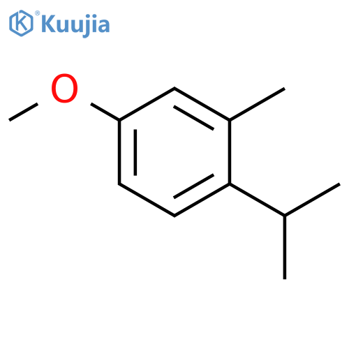 4-methoxy-2-methyl-1-(propan-2-yl)benzene structure