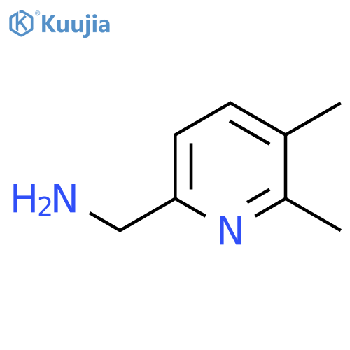 (5,6-Dimethylpyridin-2-YL)methanamine structure