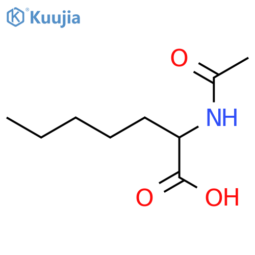 2-acetamidoheptanoic acid structure