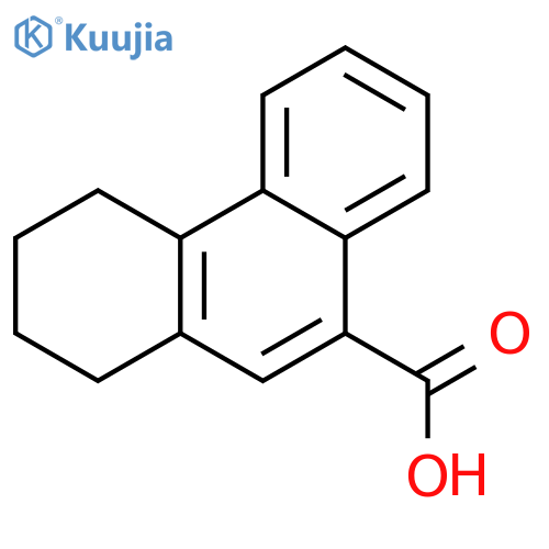 9-Phenanthrenecarboxylicacid, 1,2,3,4-tetrahydro- structure