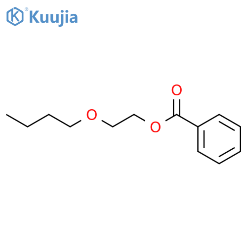 Ethanol, 2-butoxy-,1-benzoate structure