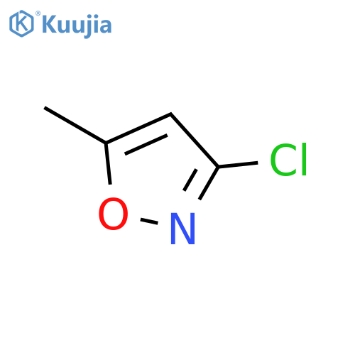 3-chloro-5-methyl-1,2-oxazole structure