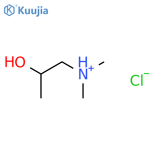 (2-Hydroxypropyl)dimethylammonium chloride structure