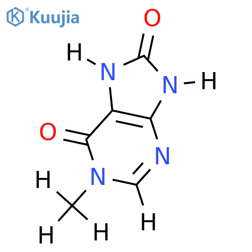 1-Me-6,8-Purinediol structure