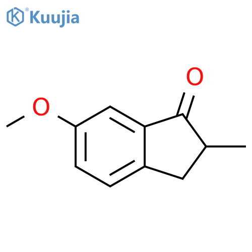 6-methoxy-2-methyl-2,3-dihydro-1H-inden-1-one structure