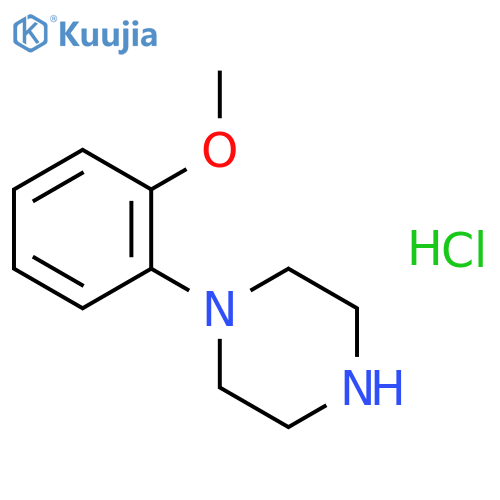 1-(2-Methoxyphenyl)piperazine hydrochloride structure