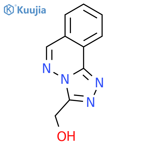 3-Hydroxymethyl-s-triazolo3,4-aphthalazine structure