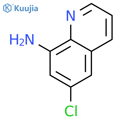 6-Chloro-8-aminoquinoline structure