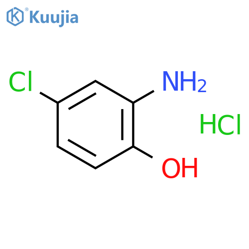 2-amino-4-chlorophenol hydrochloride structure