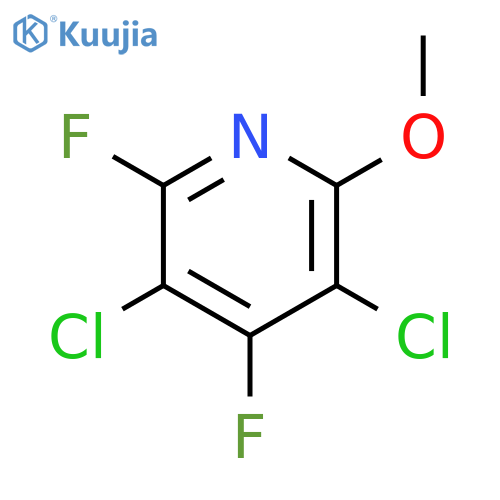 Pyridine, 3,5-dichloro-2,4-difluoro-6-methoxy- structure