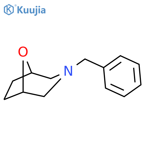 3-Benzyl-8-oxa-3-azabicyclo[3.2.1]octane structure