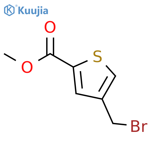 Methyl 4-(bromomethyl)thiophene-2-carboxylate structure