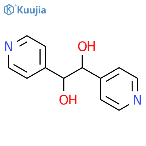 (R*,R*)-()-1,2-dipyridin-4-ylethane-1,2-diol structure