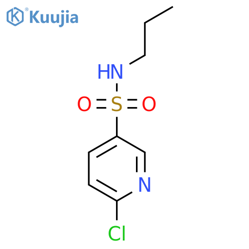 6-Chloro-N-propylpyridine-3-sulfonamide structure