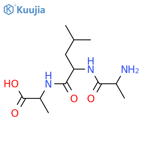 H-Ala-Leu-Ala-OH structure