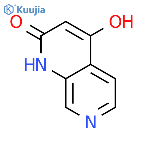 1,7-naphthyridine-2,4-diol structure