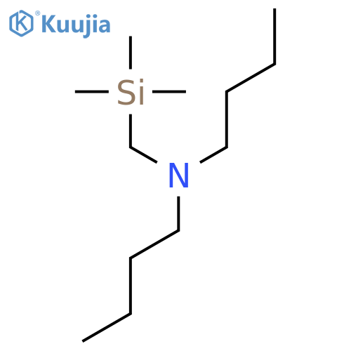 N-butyl-N-[(trimethylsilyl)methyl]butan-1-amine structure