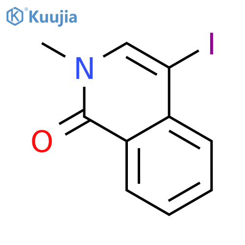 4-iodo-2-methyl-1,2-dihydroisoquinolin-1-one structure
