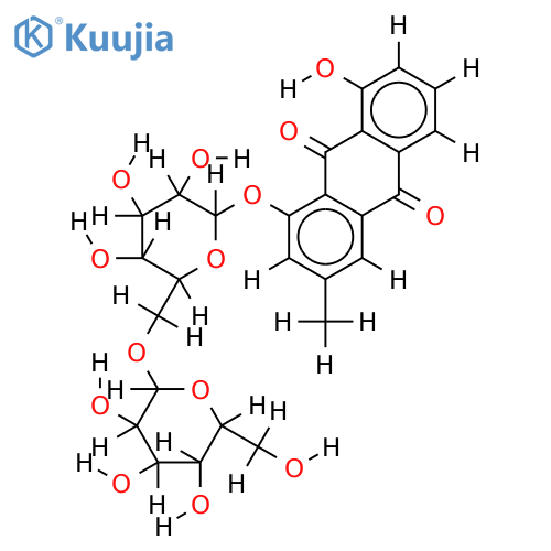 chrysophanol 1-O-beta-gentiobioside structure
