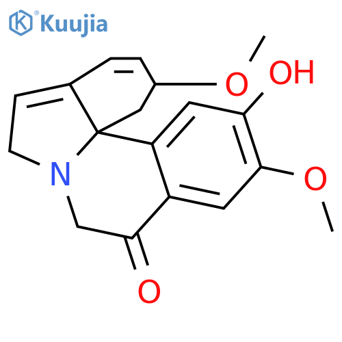 Tri-O-demethylerythrartine; 11-Ketone, 3,16-di-Me ether structure