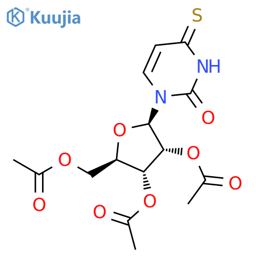 4-Thiouridine 2',3',5'-Triacetate structure