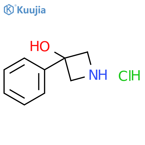 3-Phenylazetidin-3-ol hydrochloride structure