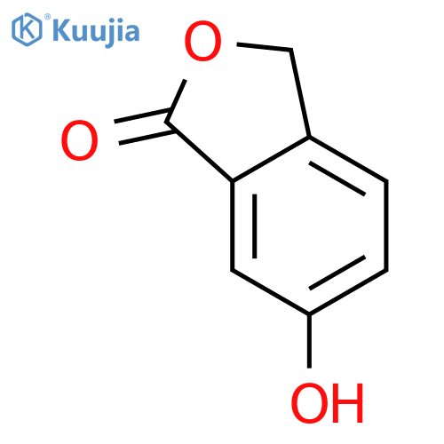 6-hydroxy-1,3-dihydro-2-benzofuran-1-one structure