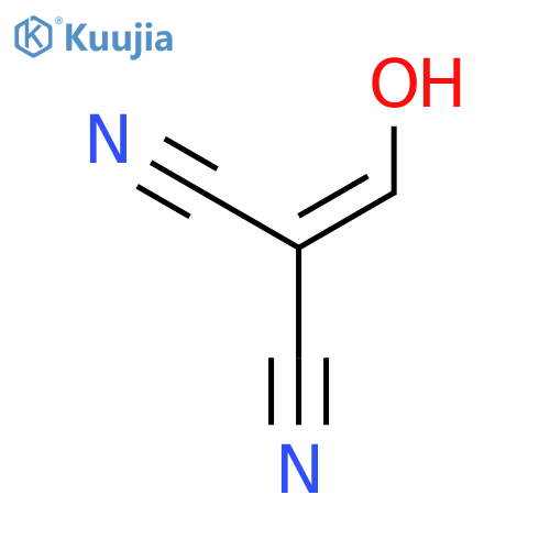 2-(hydroxymethylidene)propanedinitrile structure