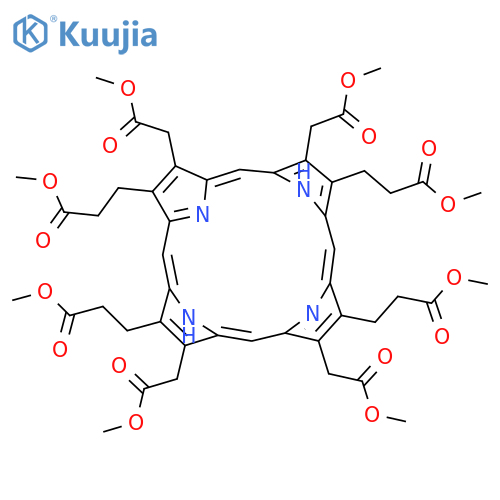 Uroporphyrin II; Octa-Me ester structure