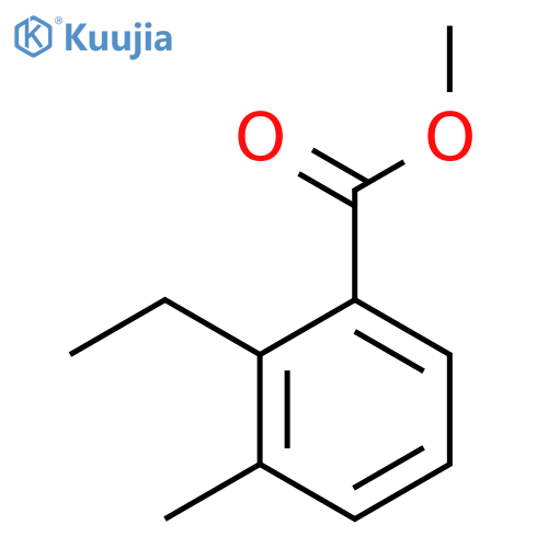 Methyl 2-ethyl-3-methylbenzoate structure