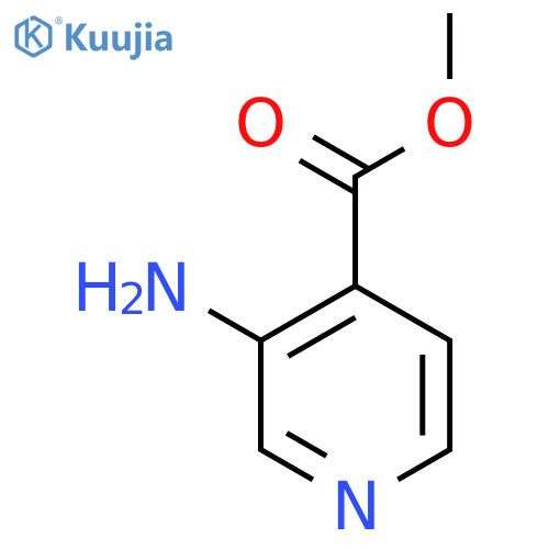 methyl 3-aminopyridine-4-carboxylate structure