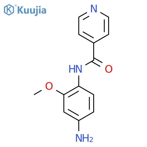 N-(4-Amino-2-methoxyphenyl)isonicotinamide structure