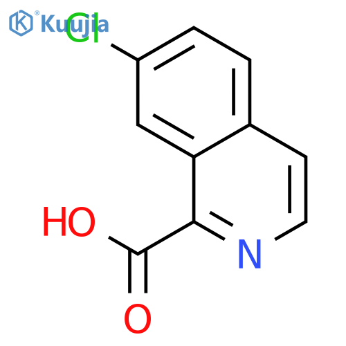 7-chloroisoquinoline-1-carboxylic acid structure