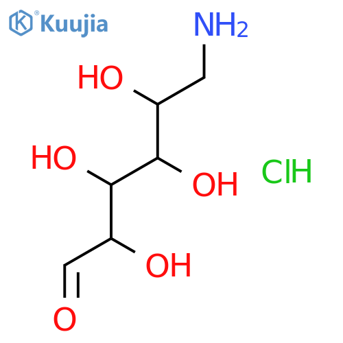 6-Amino-6-deoxy-D-glucose Hydrochloride structure