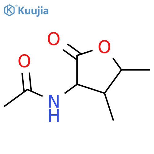 2-Amino-4-hydroxy-3-methylpentanoic acid; (2S,3R,4S)-form, 1,4-Lactone, N-Ac structure