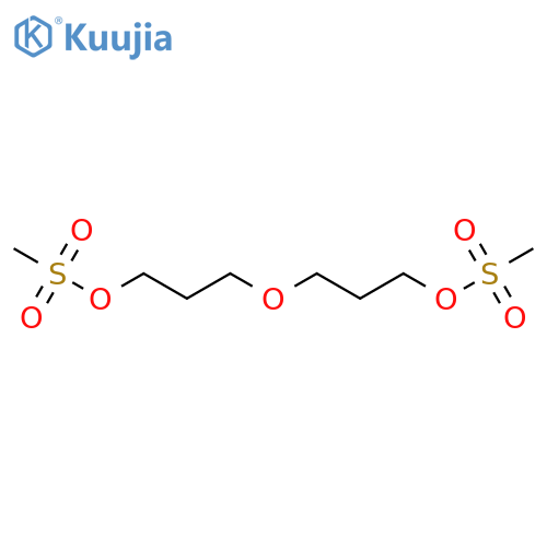 1-Propanol, 3,3'-oxybis-, 1,1'-dimethanesulfonate structure