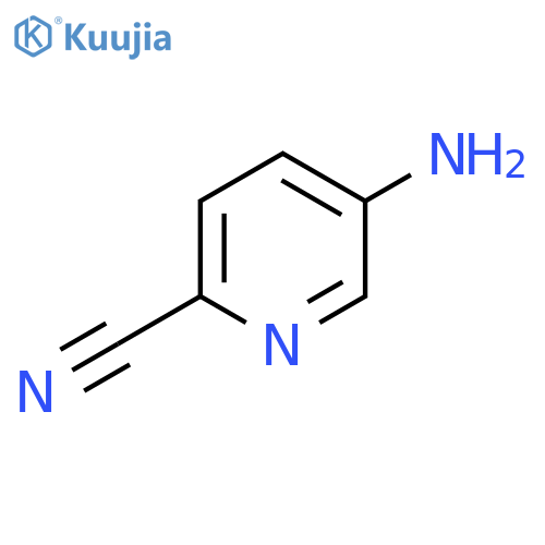 5-aminopyridine-2-carbonitrile structure